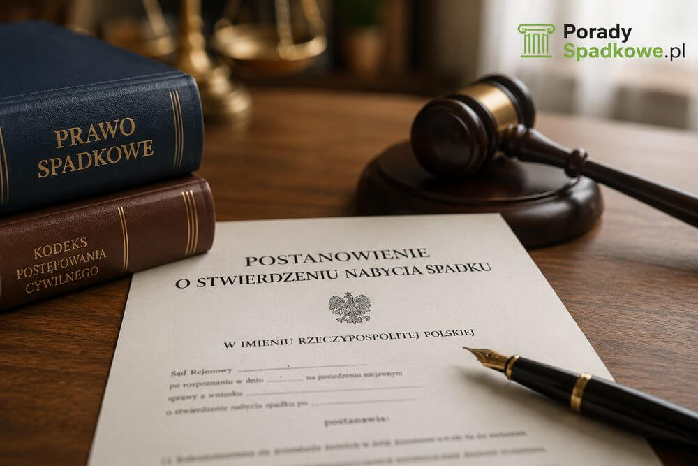 Stwierdzenie nabycia spadku w sądzie krok po kroku